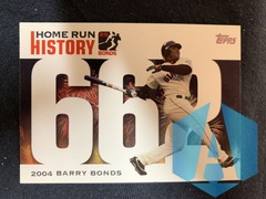 2006 Topps Home Run History #BB662 Barry Bonds San Francisco Giants